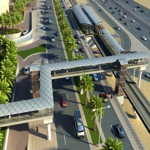 Project Name : Pedestrian Bridge for Tram